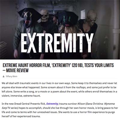 Extreme Haunt Horror Film, ‘Extremity’ (2018), Tests Your Limits – movie Review